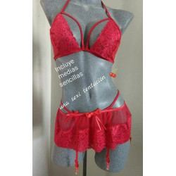 Coordinados de falda y bralette A1,A2,A3,A4,A5,B1,B2,B3,B4,B5