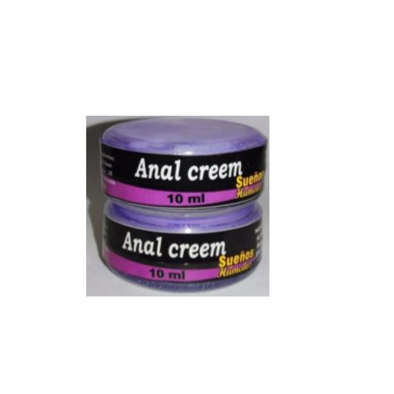 Lubricante anal en crema 10 ml y 20 ml
