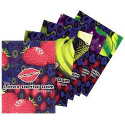 Hoja de latex para sexo oral