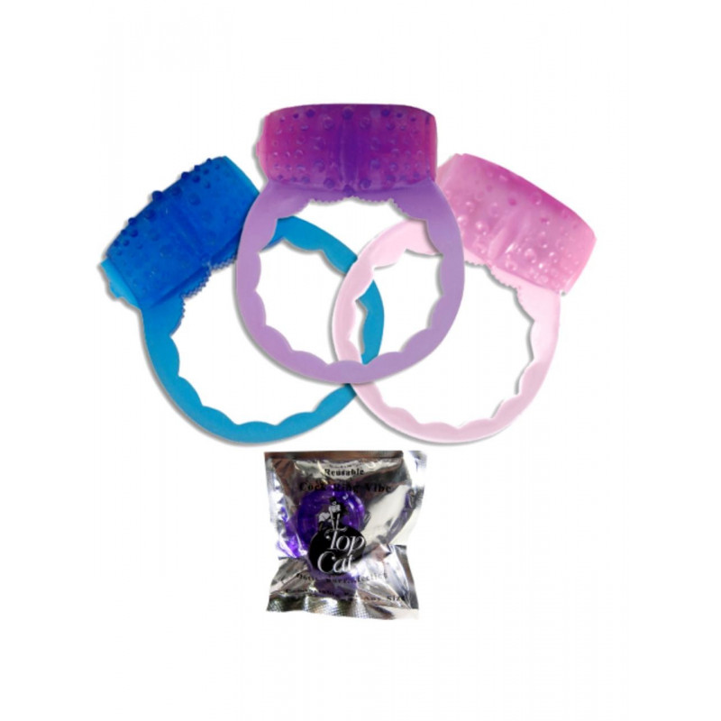 Anillos vibradores desechables, reusables y sin vibracion.