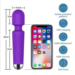 Masajeador mágico medio carga usb