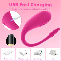 Vibrador flamingo carga usb