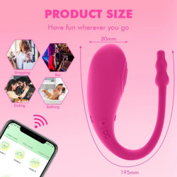 Vibrador flamingo carga usb