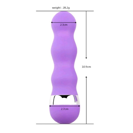 MINI VIBRADOR DE SILICONA