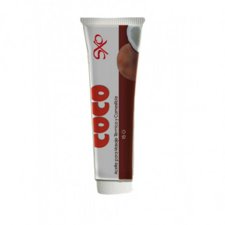 Aceite para masajes de sabor 18 gramos.