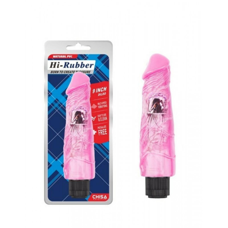 Vibrador realista Hi-rubber realista A grueso B estimulador de punto g