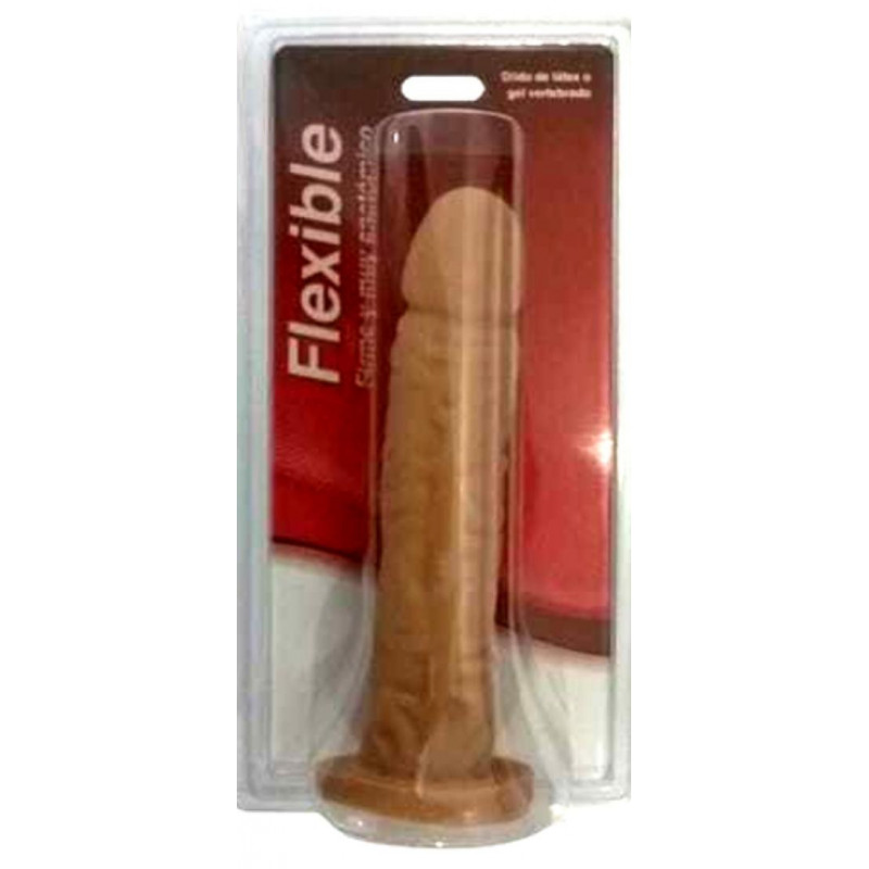 Dildo sin vibracion flexible nacional