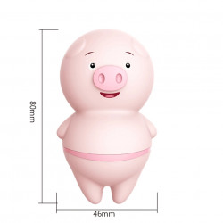 Vibrador cerdito carga usb