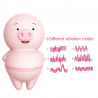 Vibrador cerdito carga usb