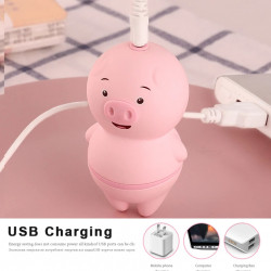 Vibrador cerdito carga usb