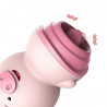 Vibrador cerdito carga usb