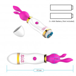 Mini vibrador conejito