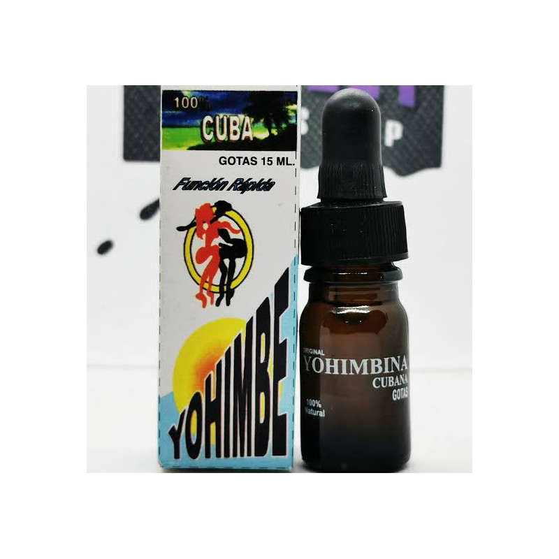 Unisex yohimbina cubana 8 ml
