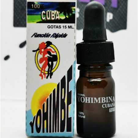 Unisex yohimbina cubana 8 ml