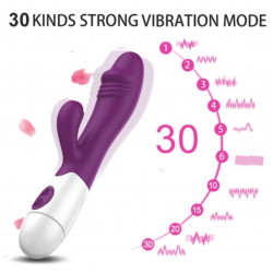 Vibrador orgasmico doble estimulacion