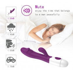 Vibrador orgasmico doble estimulacion