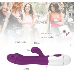 Vibrador orgasmico doble estimulacion