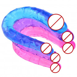 Dildos sin vibraciones doble cabeza A, B, C